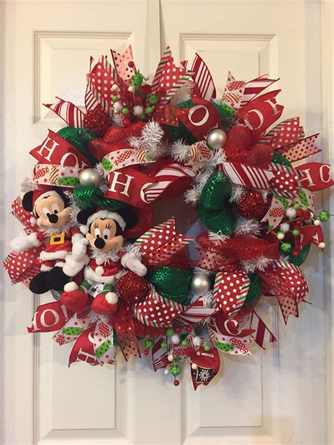 disney christmas ribbon wired